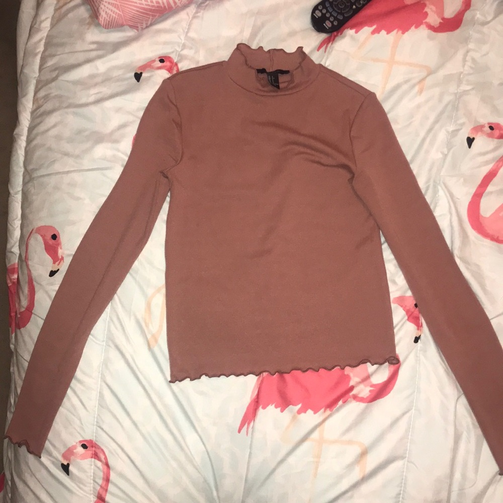 Peachy Turtle Neck